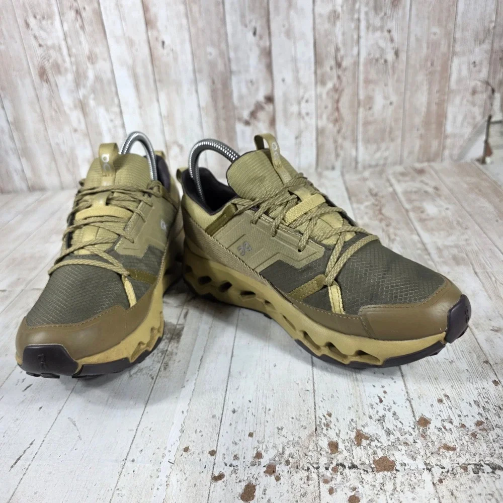 On Running Cloudsurfer Next Waterproof Olive Tan Womens 7 Sneakers 3WE10022310